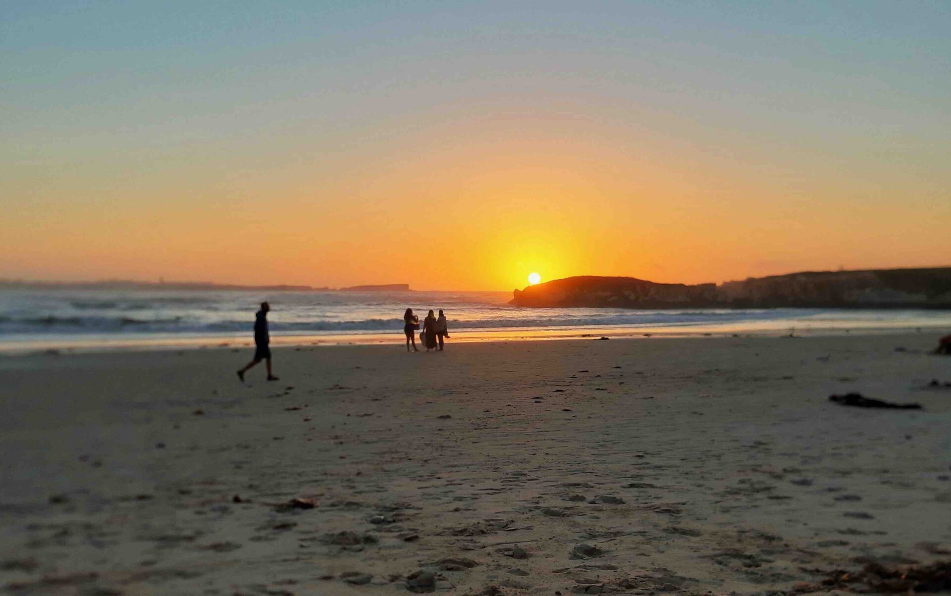 Der Strand von Peniche ist magisch – hier machen wir ein besonderes Wein-Tasting mit den vier Arten von "Fortified Wines".